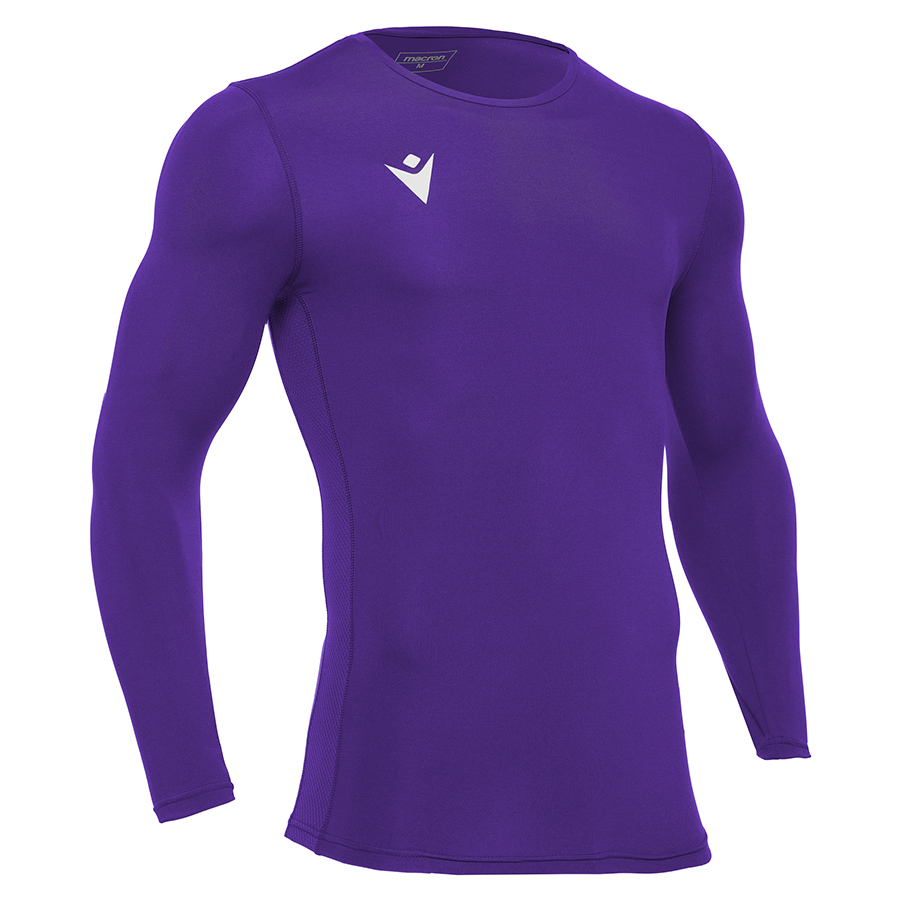 Macron Holly Dri Fit thermoshirt - paars, foto 2 van 5