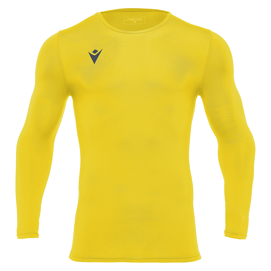 Macron Holly Dri Fit thermoshirt - geel