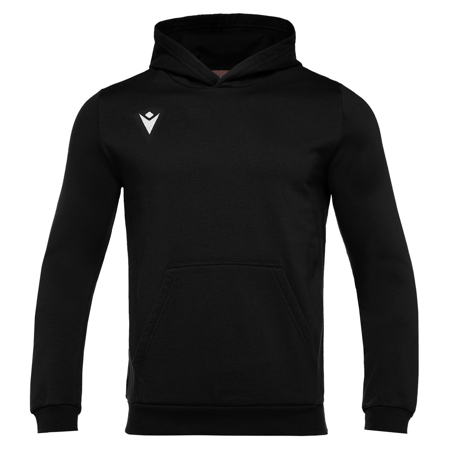 BV Millwings - Macron Banjo sweater met capuchon - zwart
