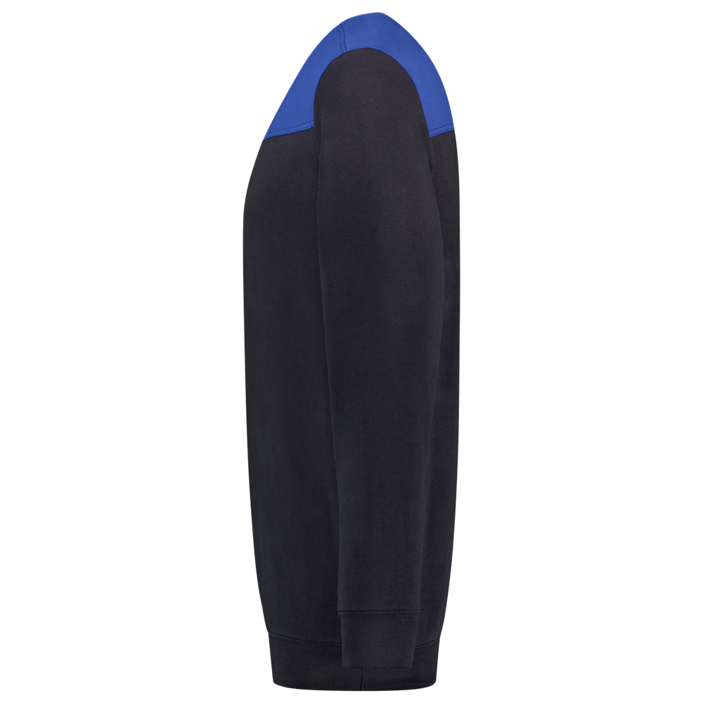 Tricorp Sweater Bicolor Naden - wit/donkergrijs, foto 5 van 5