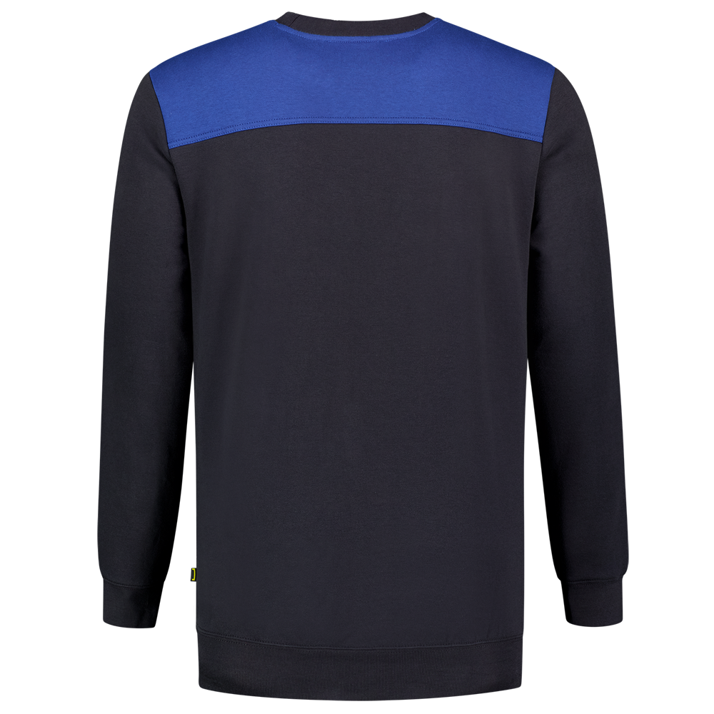 Tricorp Sweater Bicolor Naden - wit/donkergrijs, foto 3 van 5