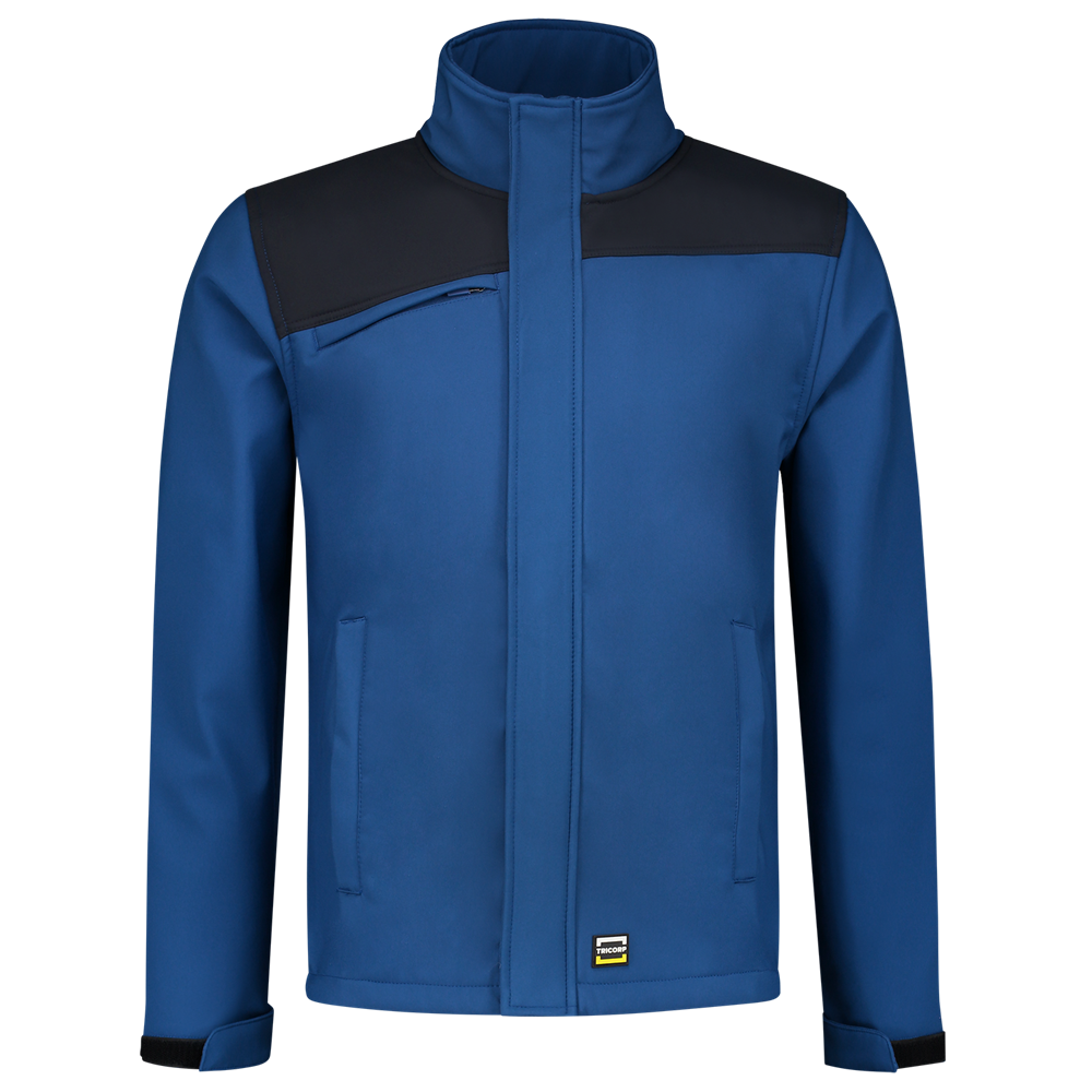 Tricorp Softshell Bicolor Naden - zwart/geel, foto 2 van 5