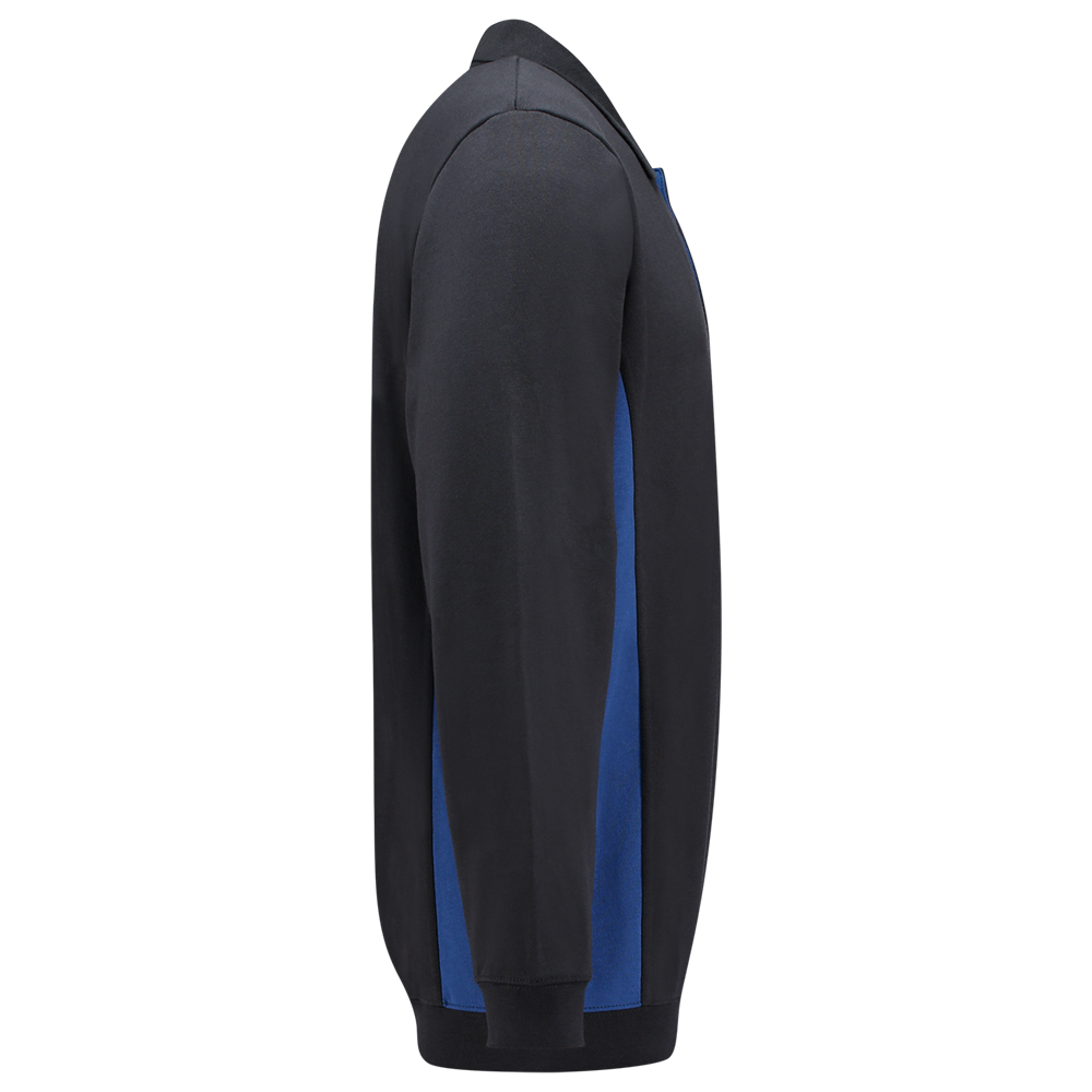 Tricorp Polosweater Bicolor - navy/blauw, foto 4 van 5