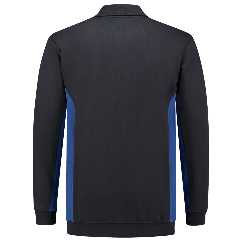 Tricorp Polosweater Bicolor - navy/blauw, foto 3 van 5