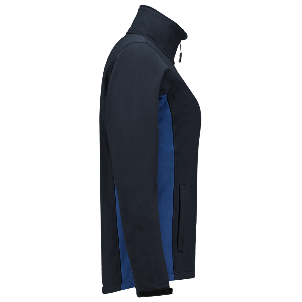 Tricorp Softshell Bicolor Dames - navy/blauw, foto 4 van 5