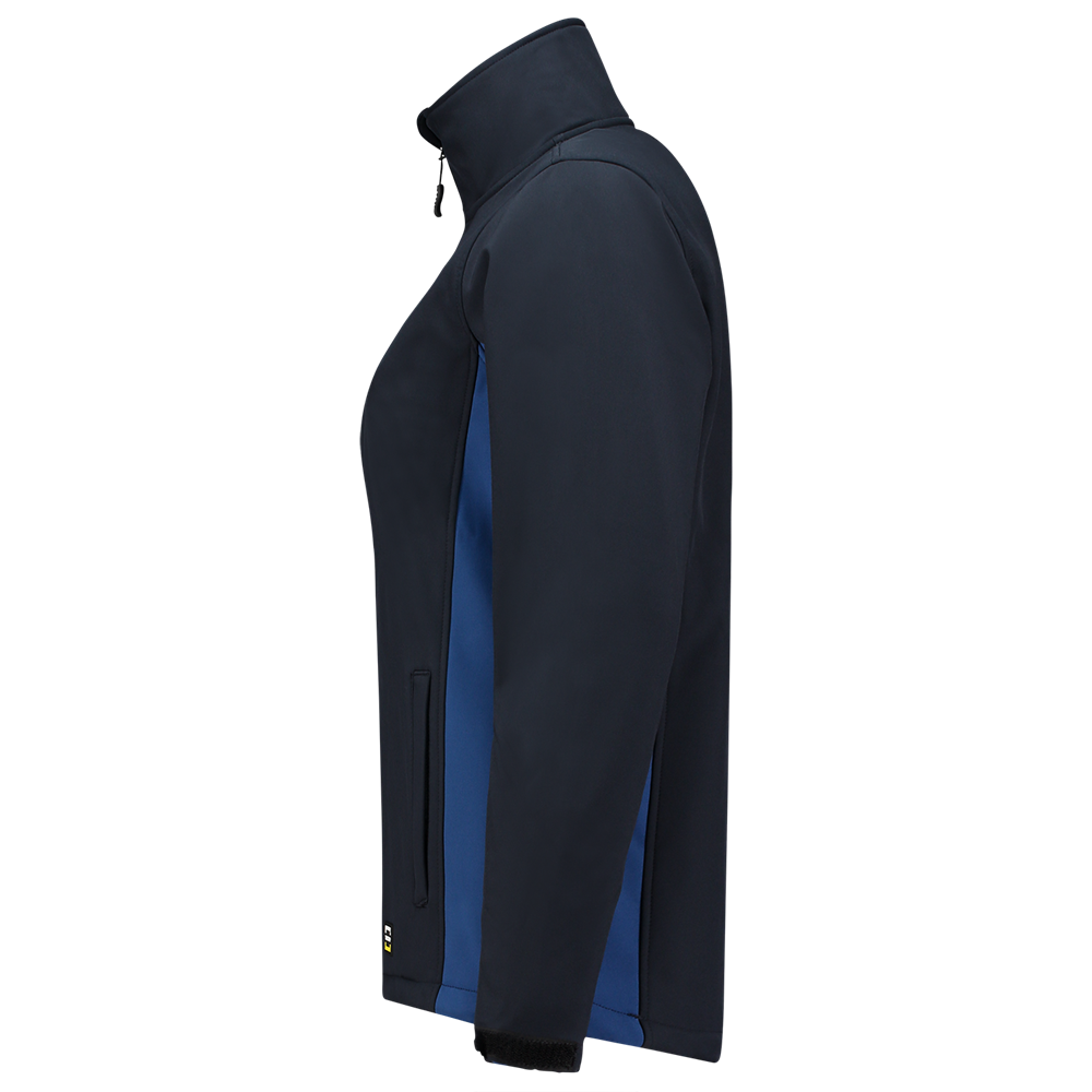 Tricorp Softshell Bicolor Dames - navy/blauw, foto 5 van 5