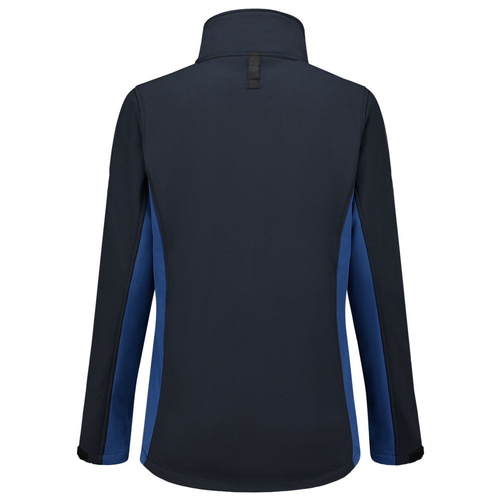 Tricorp Softshell Bicolor Dames - navy/blauw, foto 3 van 5