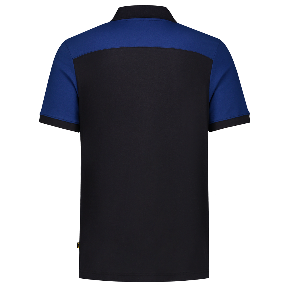Tricorp Poloshirt Bicolor Naden - navy/blauw, foto 3 van 5