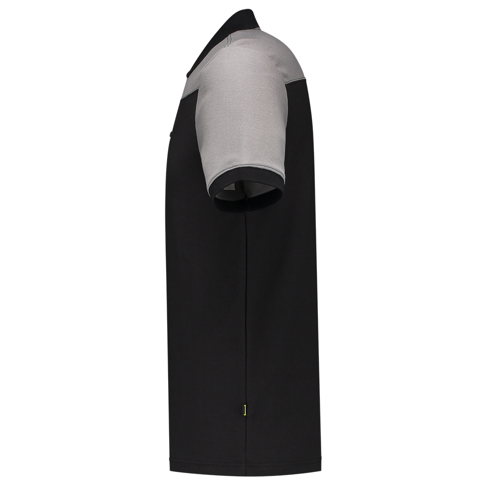 Tricorp Poloshirt Bicolor Naden - zwart/grijs, foto 5 van 5