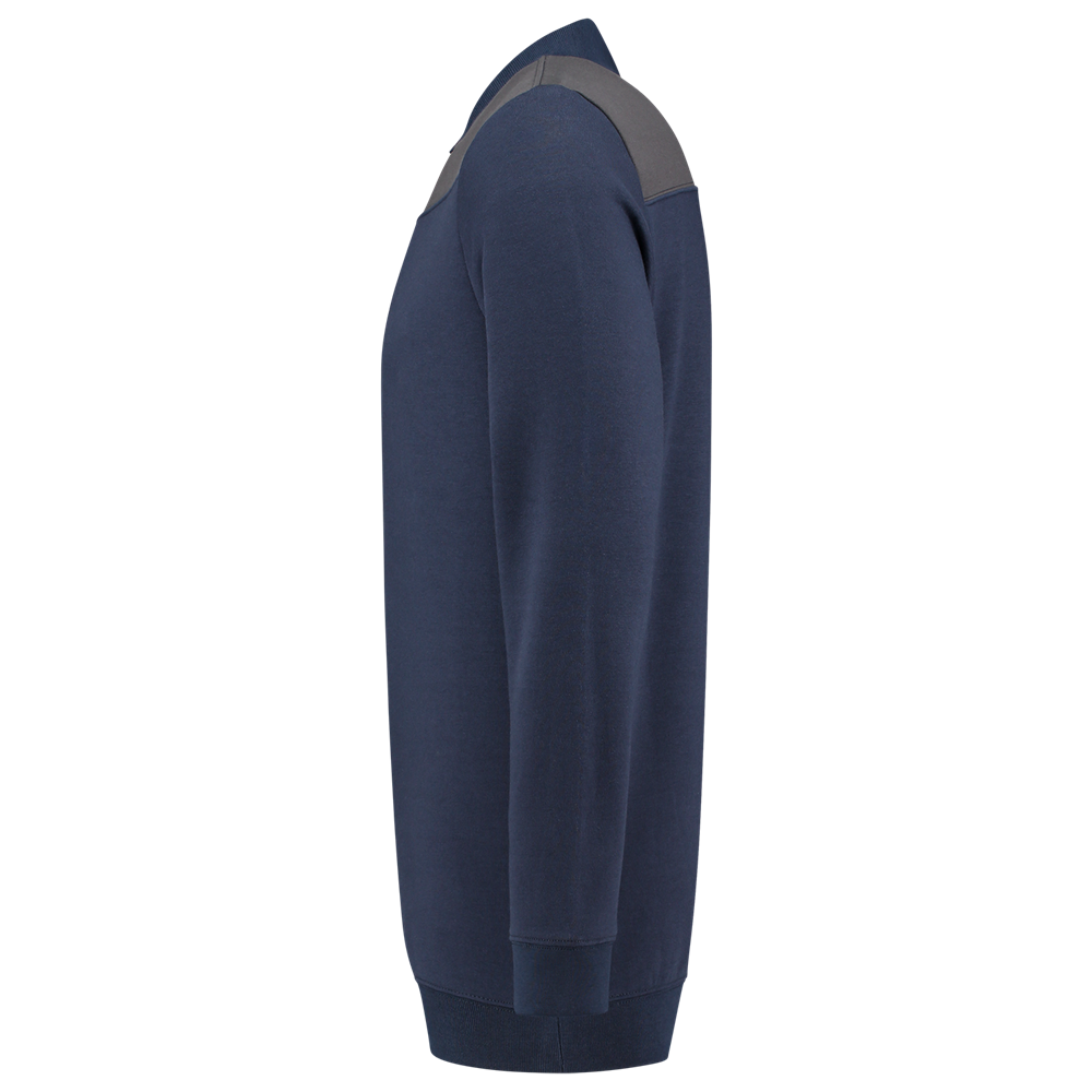 Tricorp Polosweater Bicolor Naden - ink/donkergrijs, foto 5 van 5