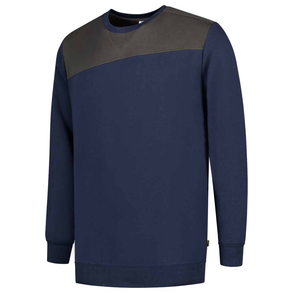 Tricorp Sweater Bicolor Naden - ink/donkergrijs