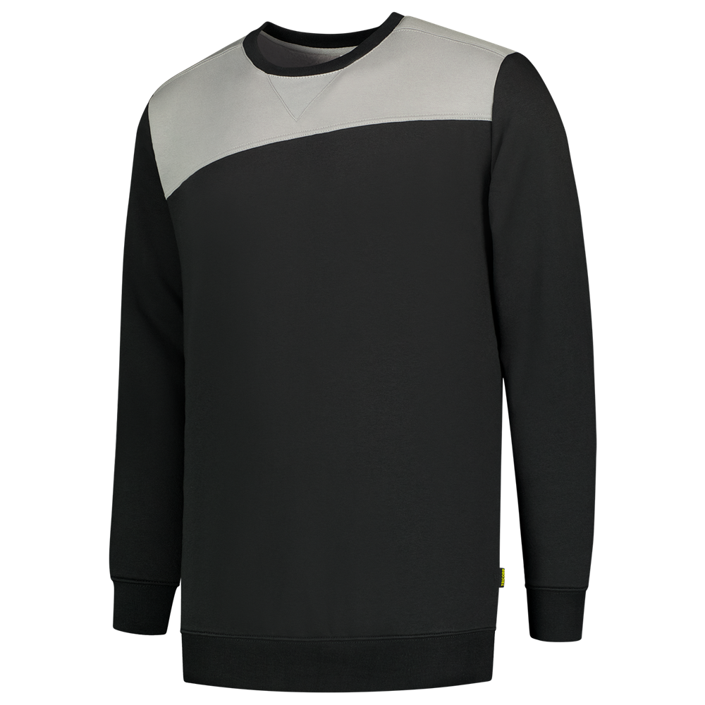 Tricorp Sweater Bicolor Naden - zwart/grijs