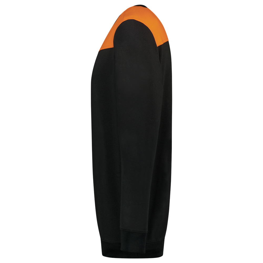 Tricorp Sweater Bicolor Naden - zwart/oranje, foto 5 van 5