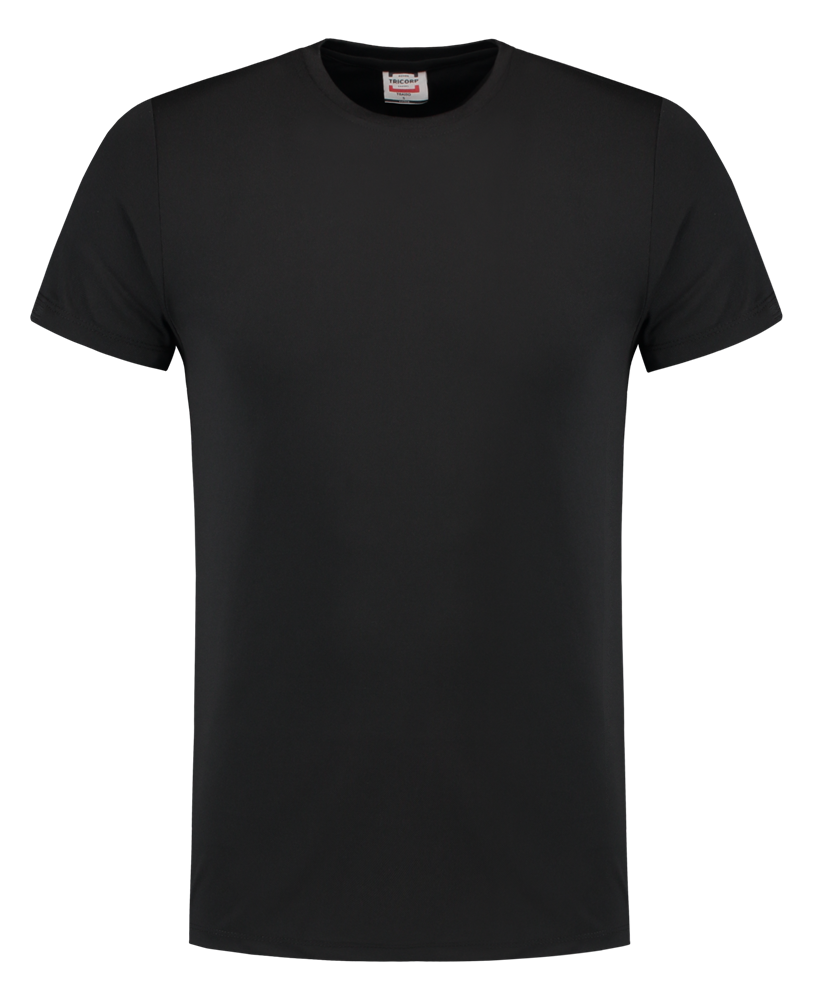 Tricorp T-shirt Cooldry Fitted - zwart, foto 2 van 5