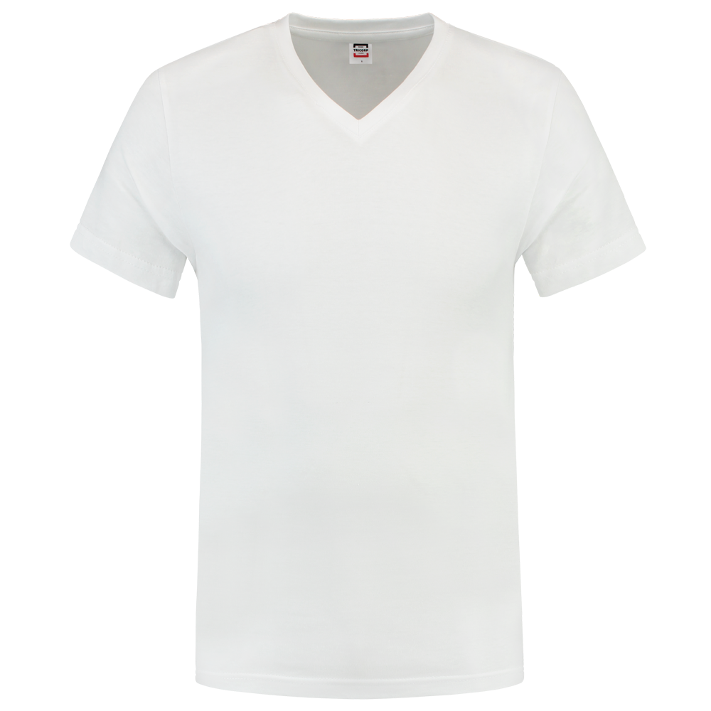 Tricorp T-shirt V-hals - donkergroen, foto 2 van 5