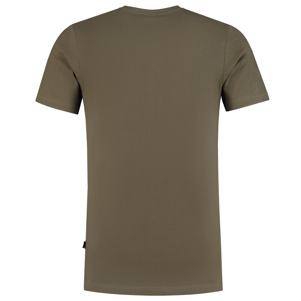 Tricorp T-shirt V-hals - army, foto 4 van 5
