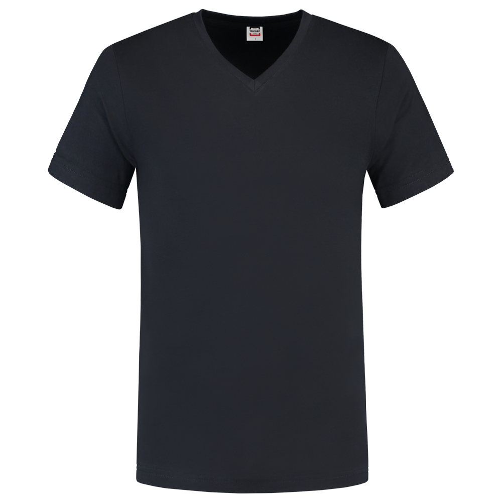 Tricorp T-shirt V-hals - navy, foto 2 van 5