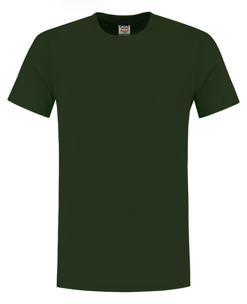 Tricorp T-shirt Slim Fit - donkergroen, foto 2 van 5