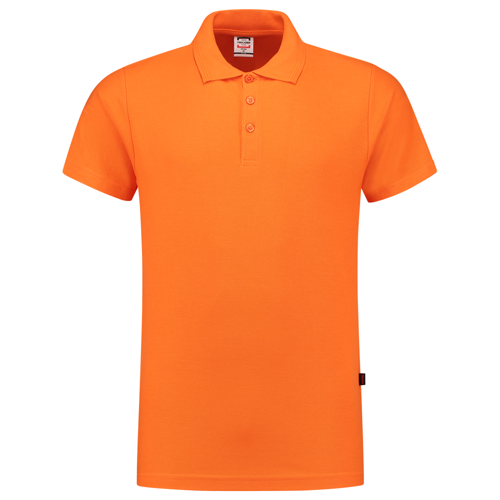 Tricorp Poloshirt Fitted - oranje, foto 3 van 5