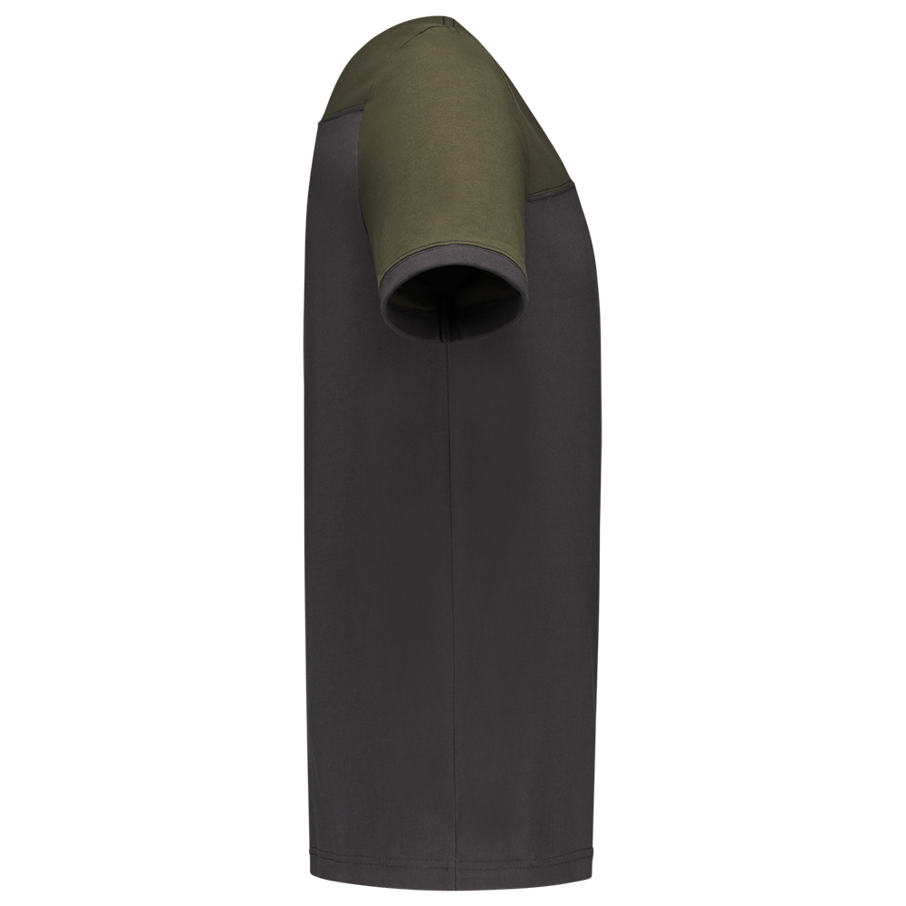Tricorp Shirt Bicolor Naden - donkergrijs/army, foto 4 van 5