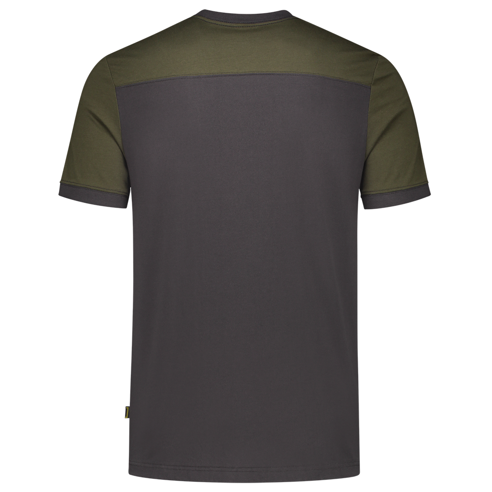 Tricorp Shirt Bicolor Naden - donkergrijs/army, foto 3 van 5