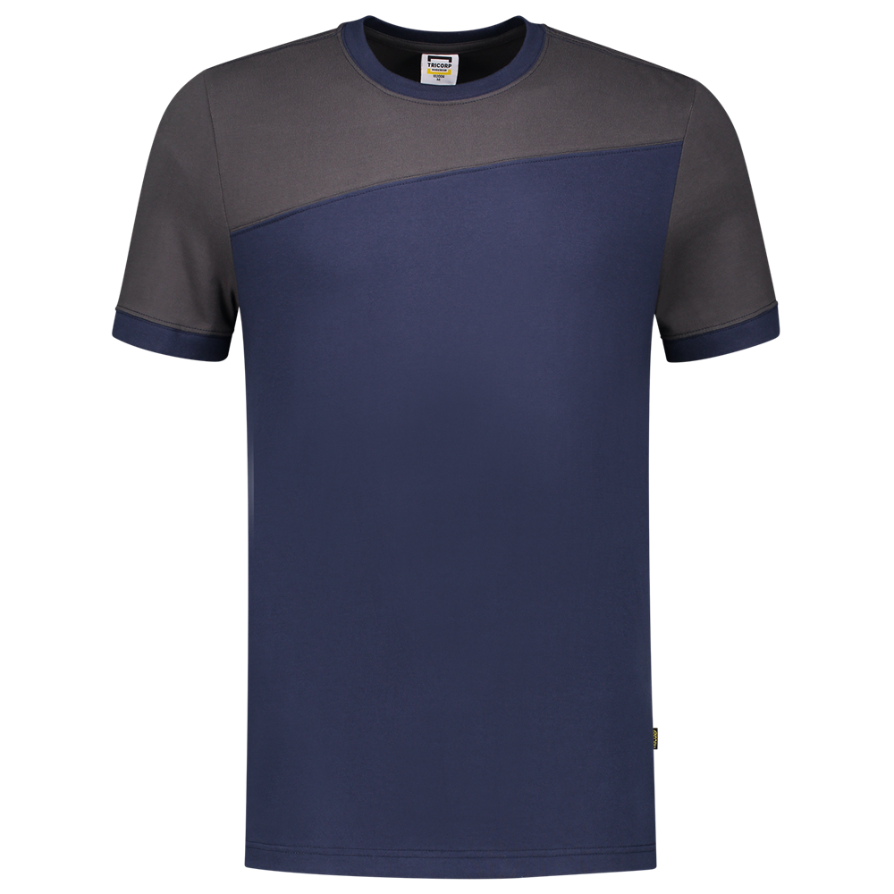 Tricorp Shirt Bicolor Naden - ink/donkergrijs, foto 2 van 5