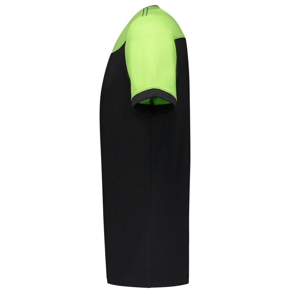 Tricorp Shirt Bicolor Naden - zwart/lime, foto 5 van 5