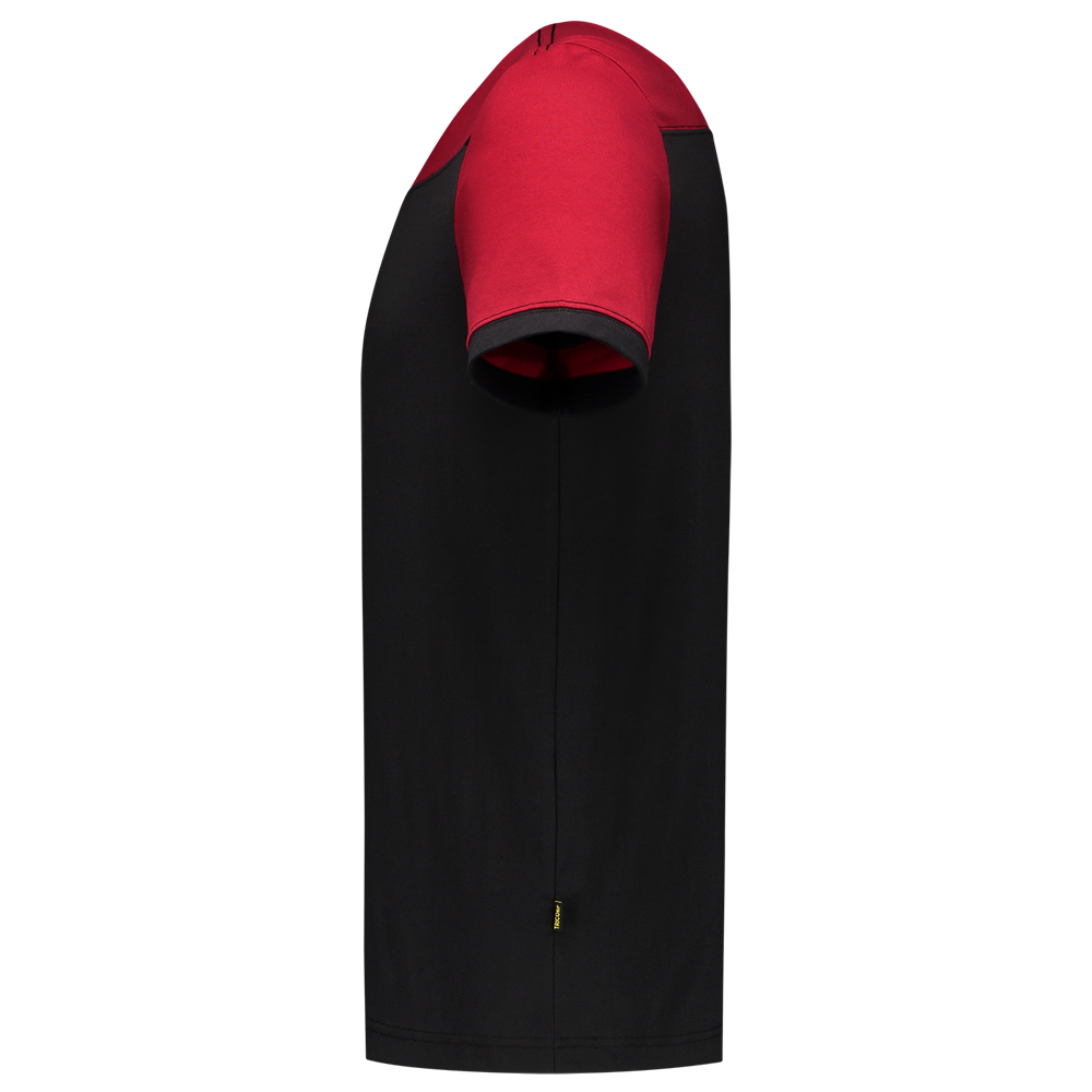 Tricorp Shirt Bicolor Naden - zwart/rood, foto 5 van 5