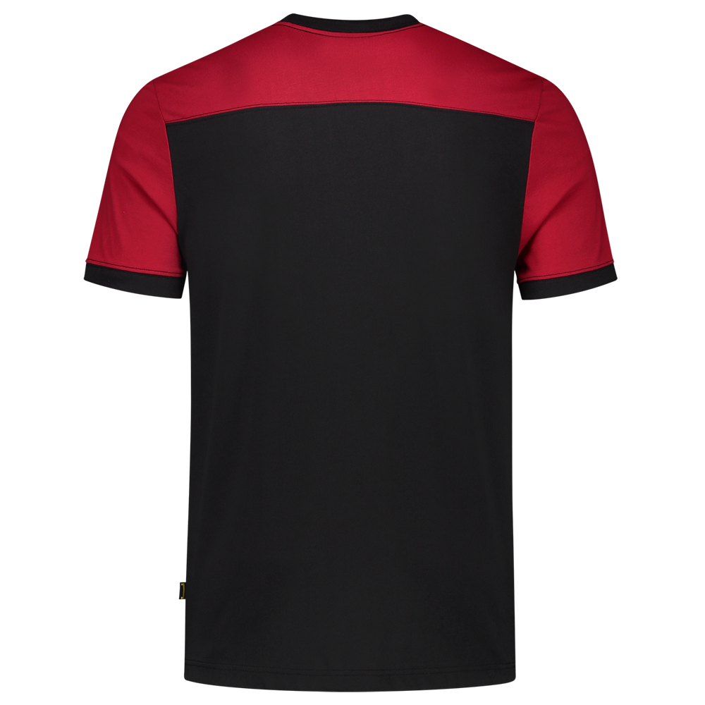 Tricorp Shirt Bicolor Naden - zwart/rood, foto 3 van 5