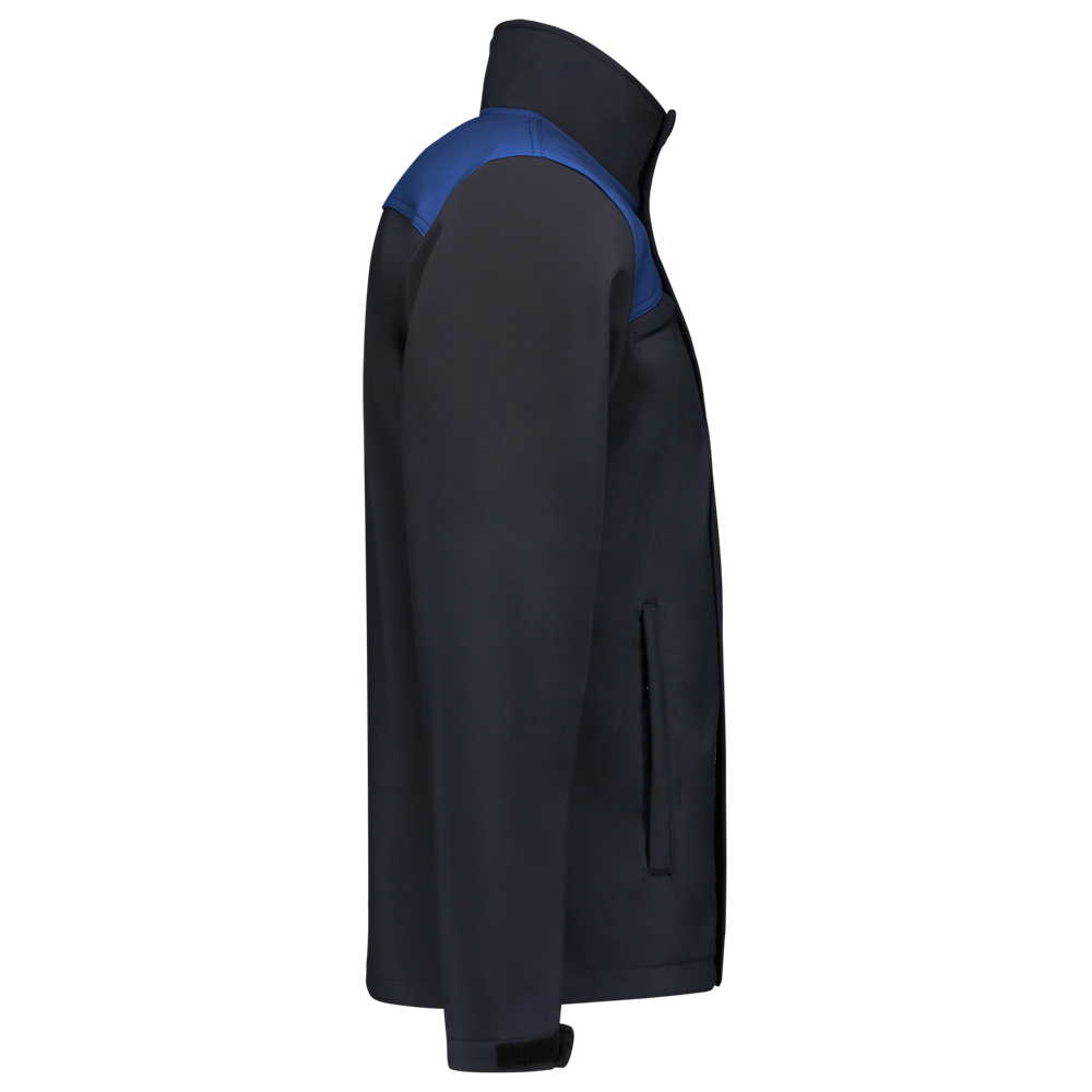 Tricorp Softshell Bicolor Naden - navy/blauw, foto 4 van 5