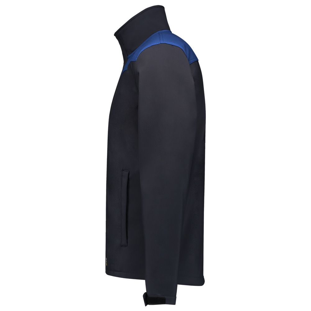 Tricorp Softshell Bicolor Naden - navy/blauw, foto 5 van 5