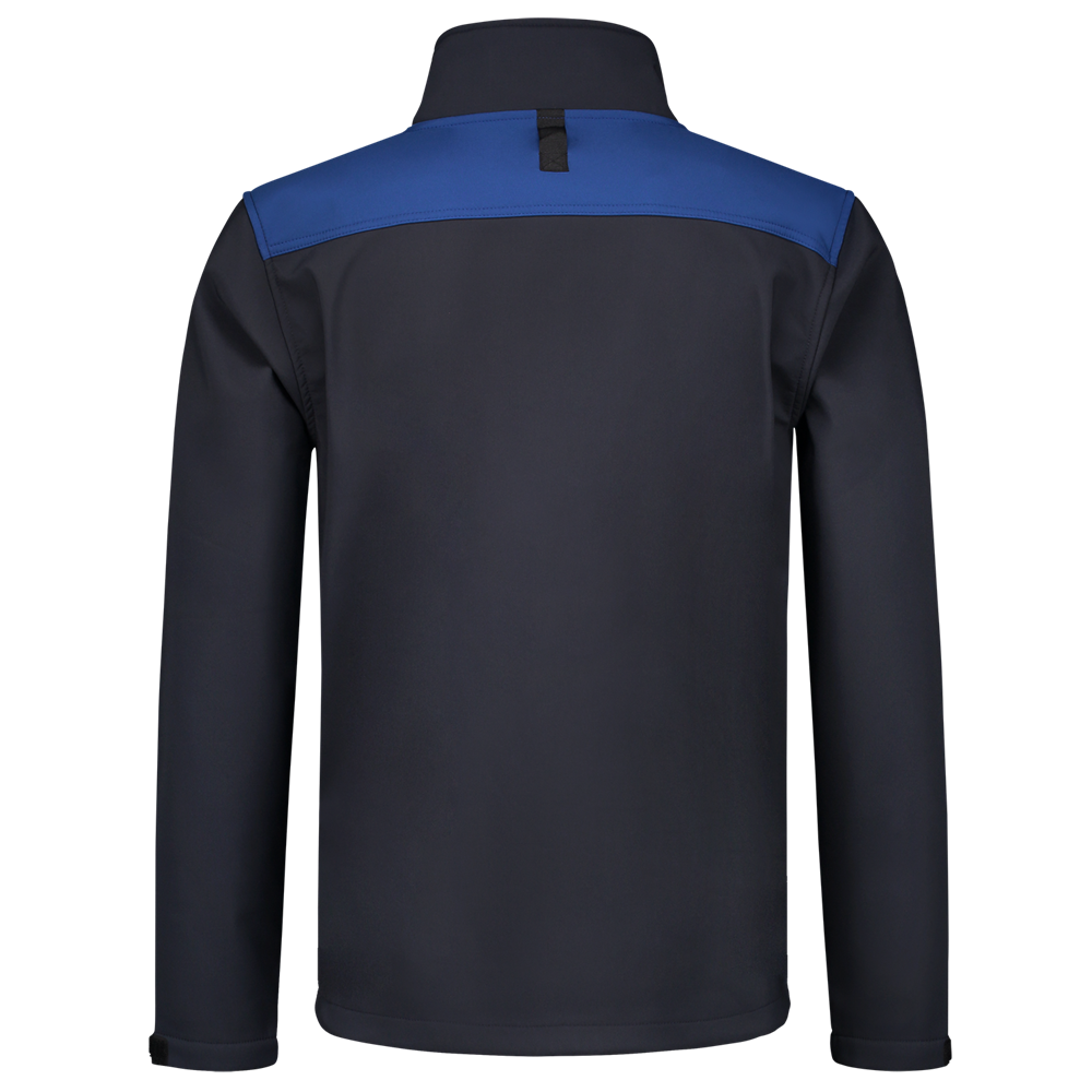 Tricorp Softshell Bicolor Naden - navy/blauw, foto 3 van 5