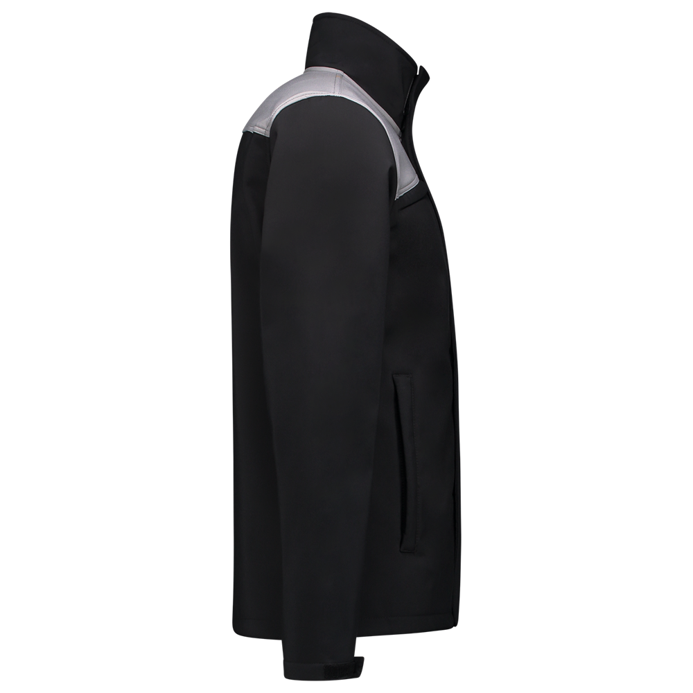 Tricorp Softshell Bicolor Naden - zwart/grijs, foto 4 van 5