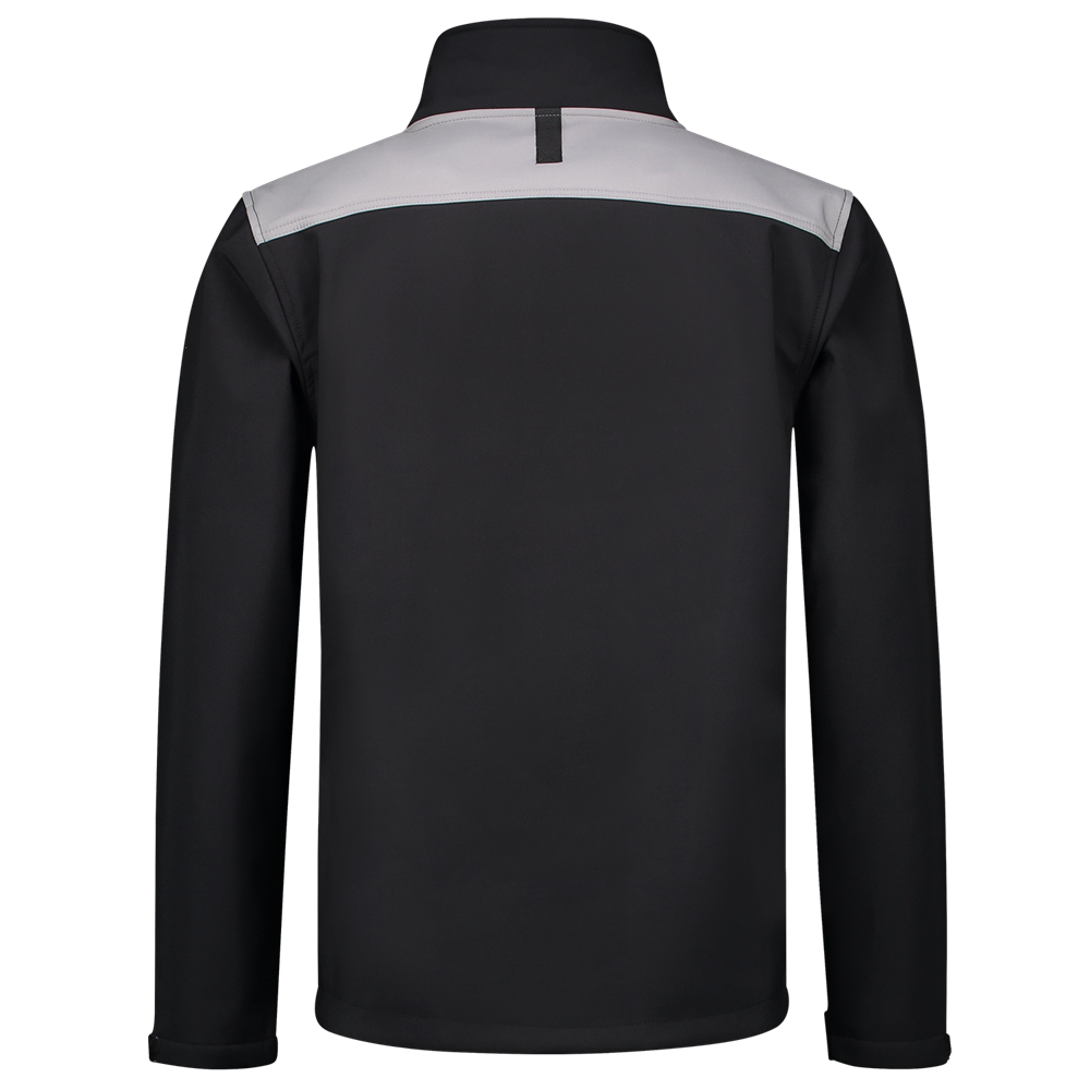 Tricorp Softshell Bicolor Naden - zwart/grijs, foto 3 van 5