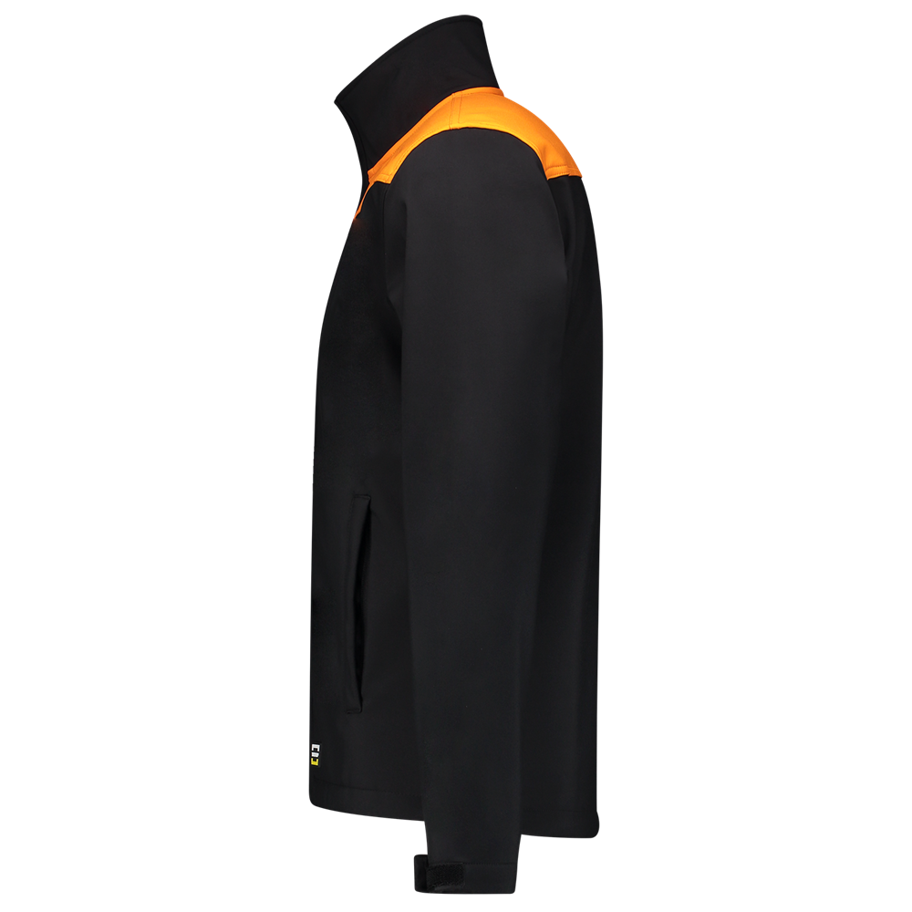 Tricorp Softshell Bicolor Naden - zwart/oranje, foto 5 van 5