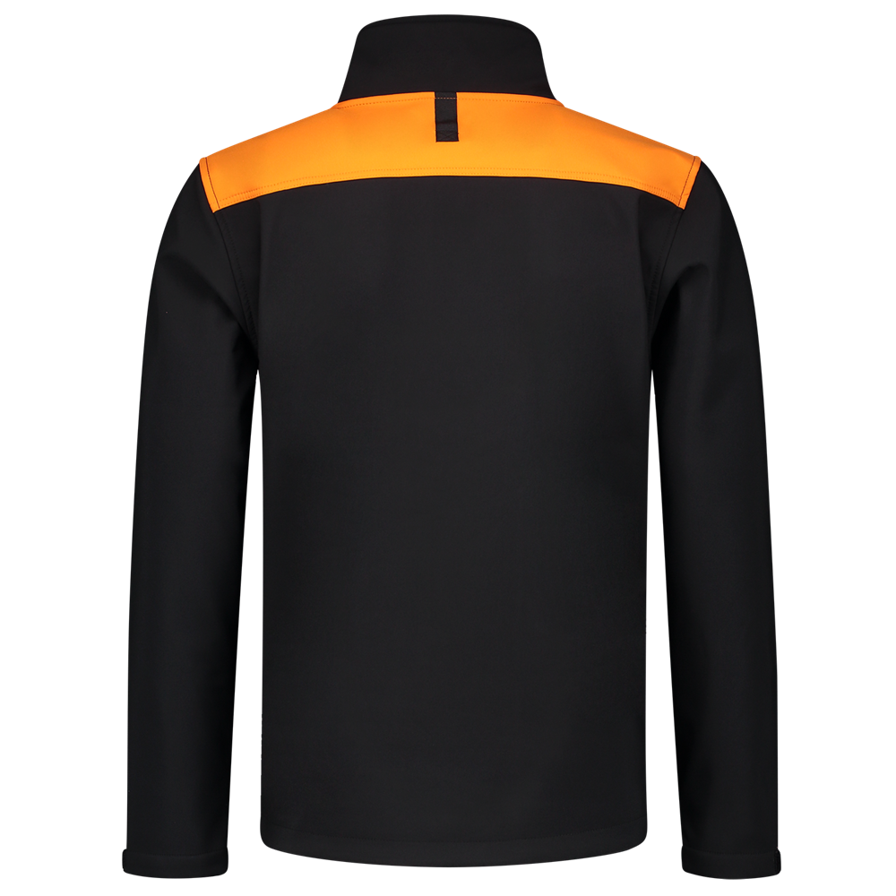 Tricorp Softshell Bicolor Naden - zwart/oranje, foto 3 van 5