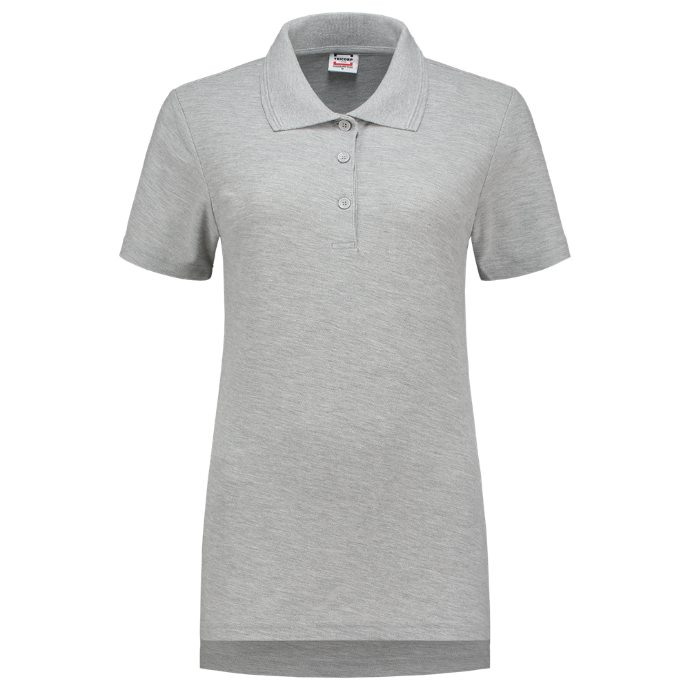 Tricorp Poloshirt dames Slim Fit - grijs melange, foto 2 van 5