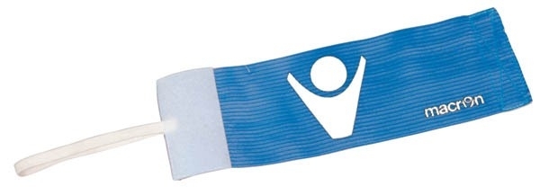 Macron Major aanvoerdersband - blauw, foto 2 van 2
