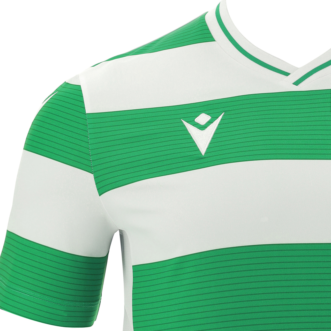 Macron Alcyon shirt - groen/wit, foto 3 van 5