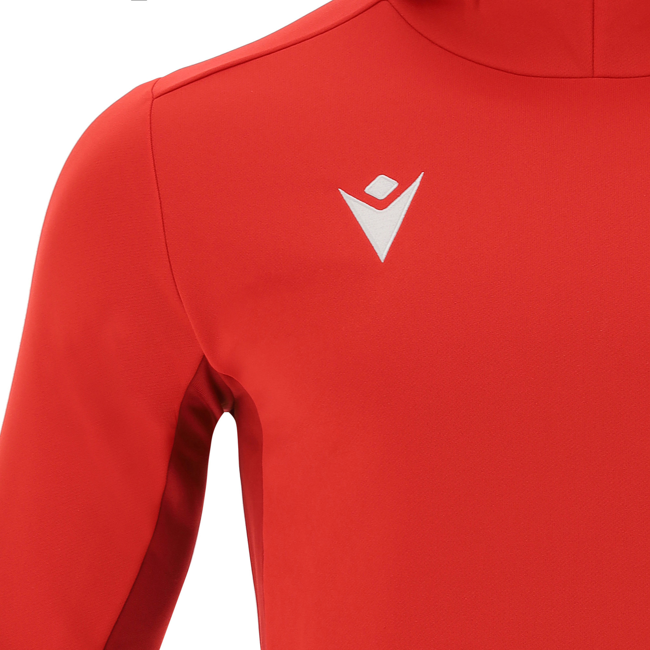 Macron Electro hoodie - rood, foto 4 van 5