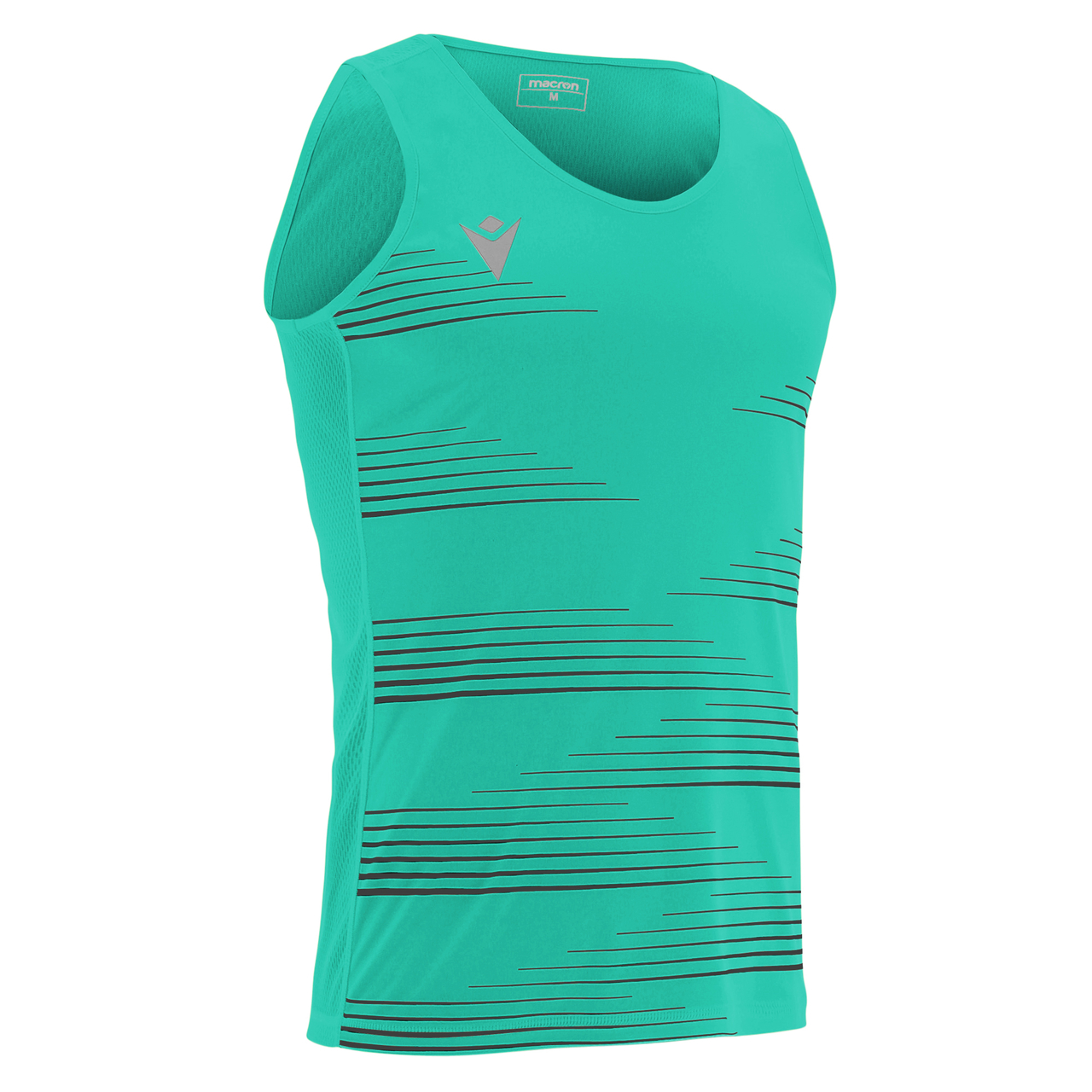 Macron Dorian hardloopshirt - turquoise