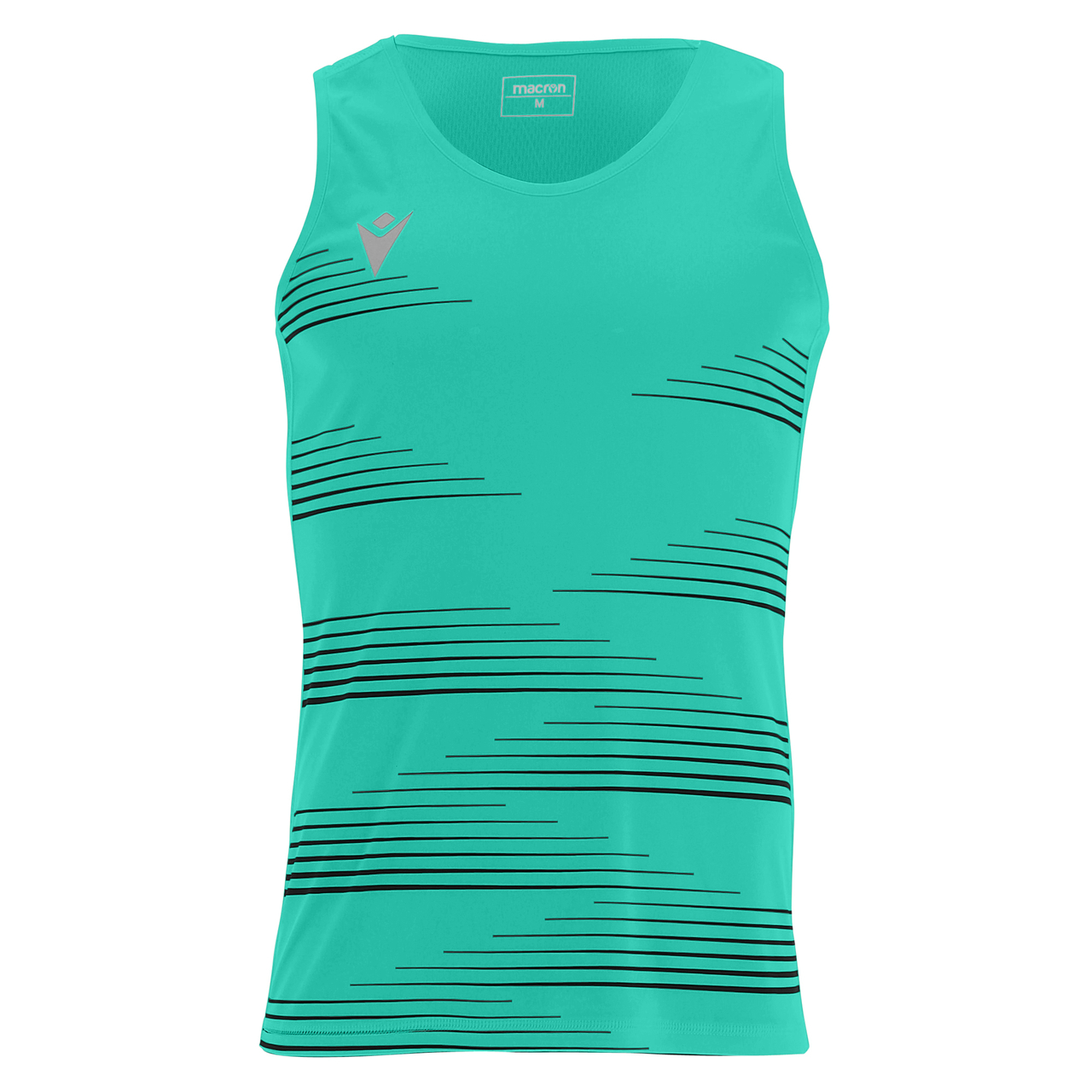Macron Dorian hardloopshirt - turquoise, foto 4 van 6