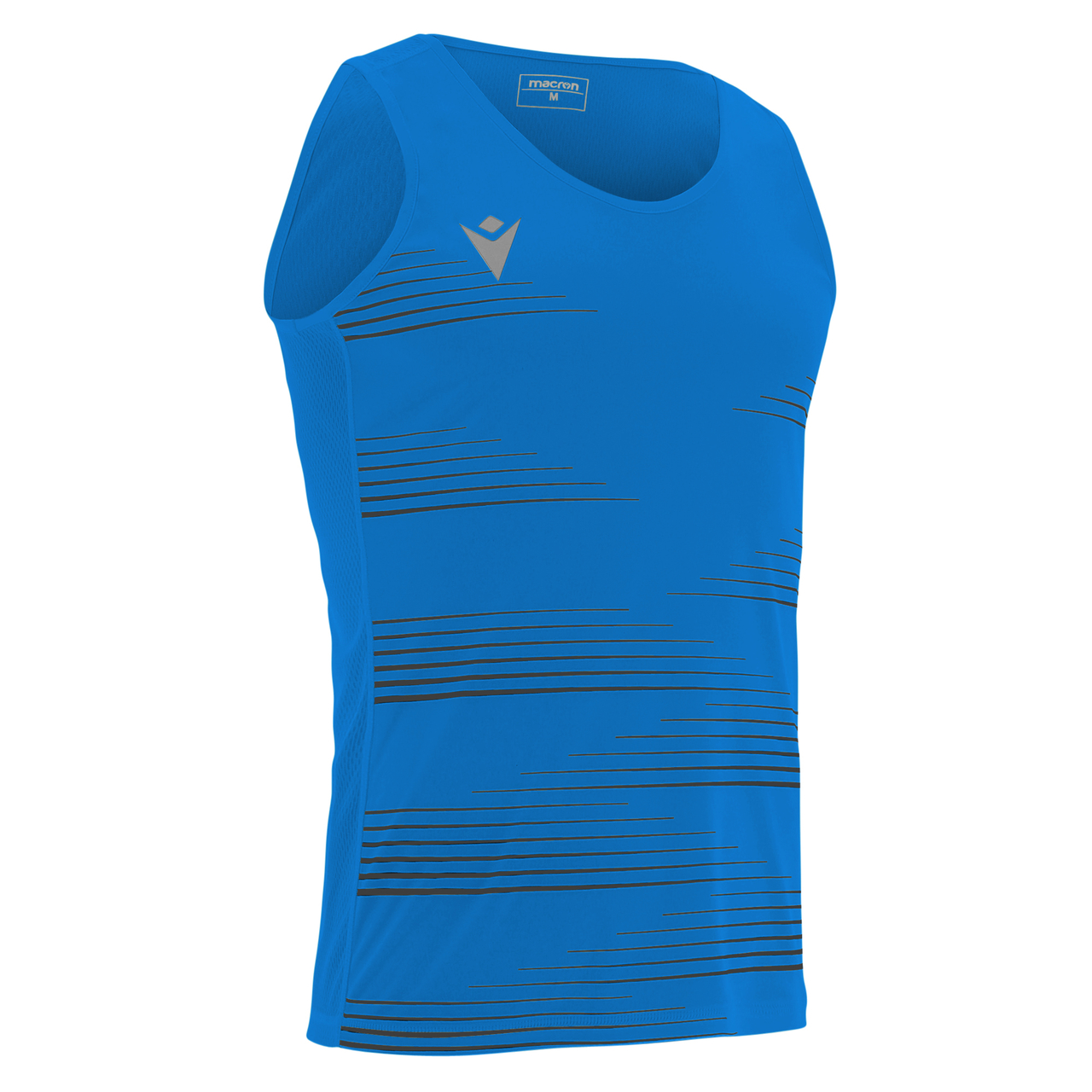 Macron Dorian hardloopshirt - blauw