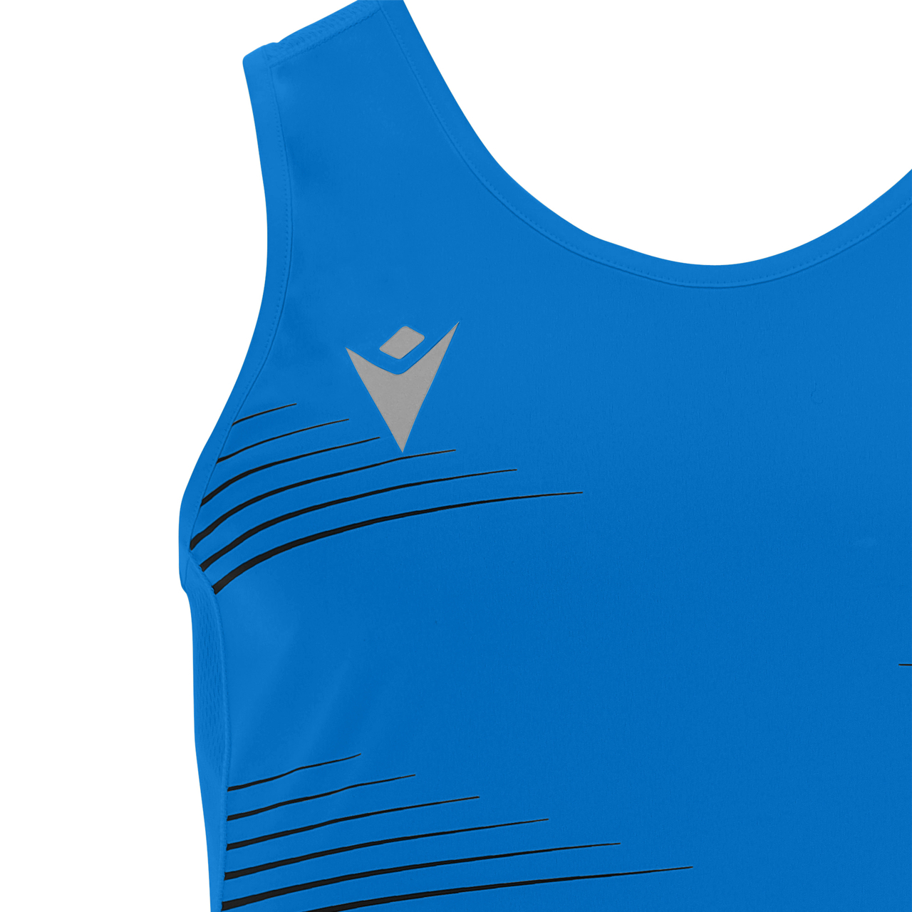 Macron Dorian hardloopshirt - blauw, foto 2 van 6