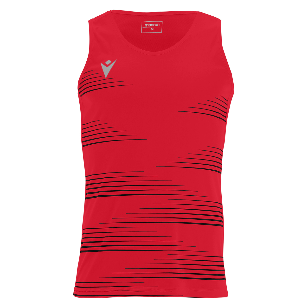Macron Dorian hardloopshirt - rood, foto 4 van 6
