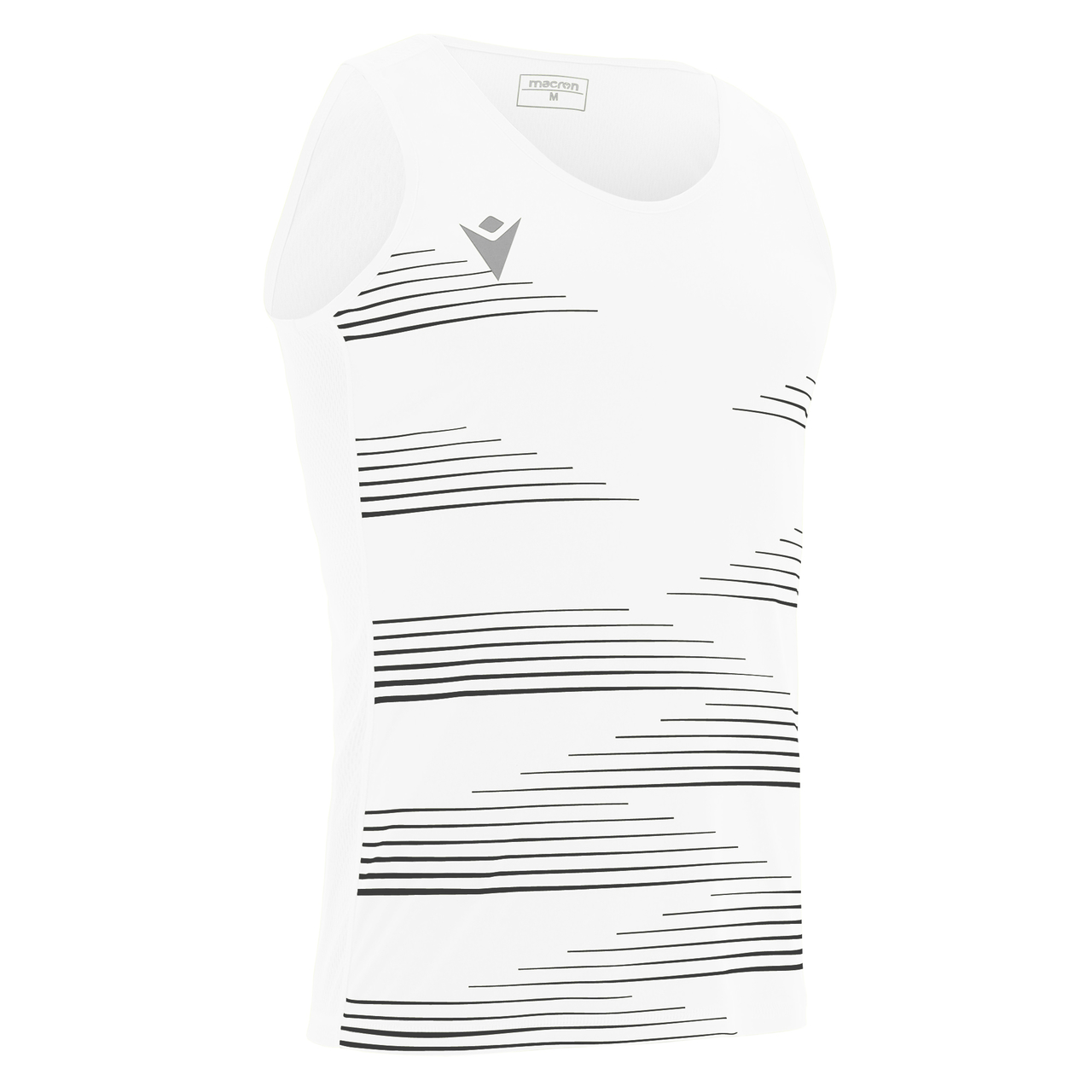 Macron Dorian hardloopshirt - wit