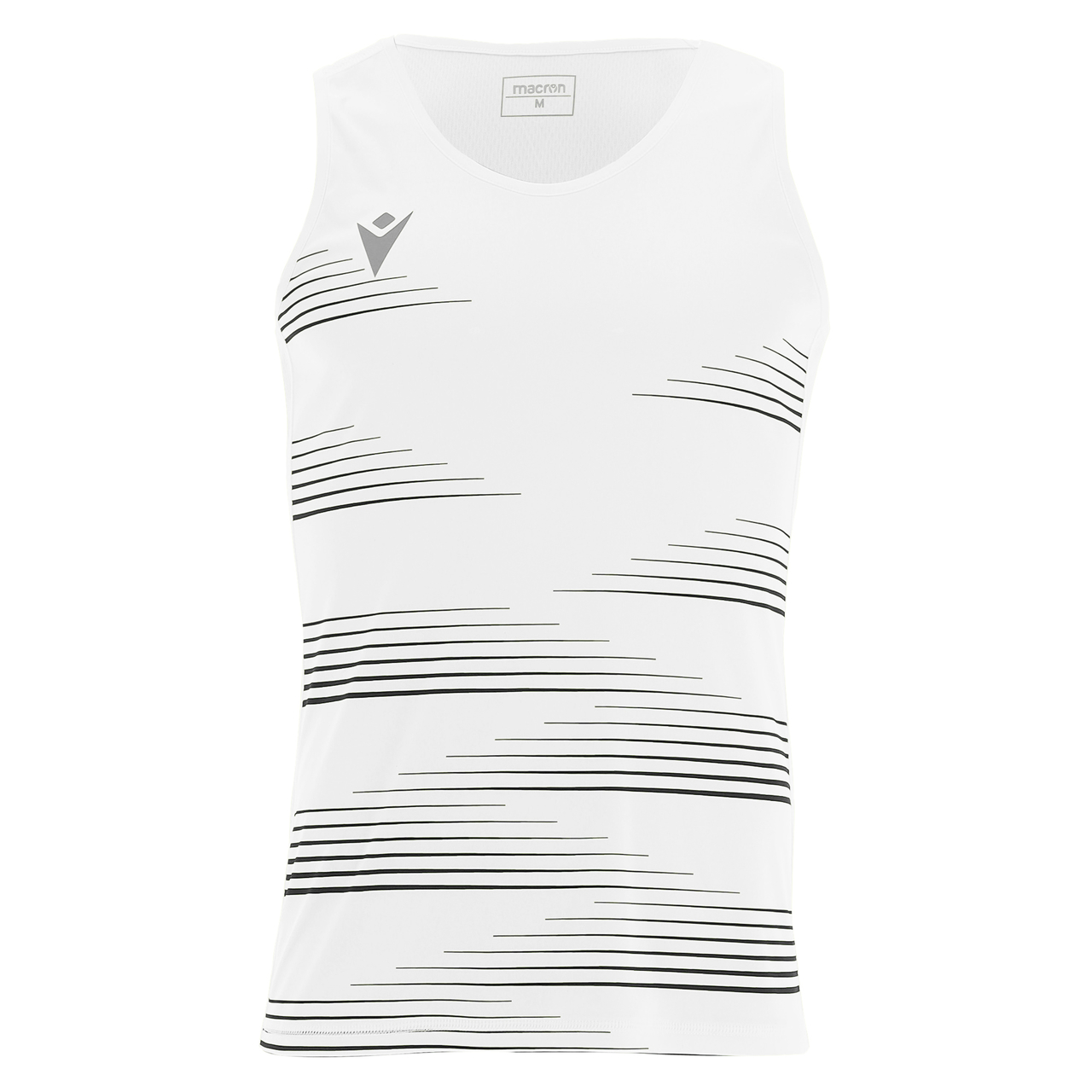 Macron Dorian hardloopshirt - wit, foto 4 van 6
