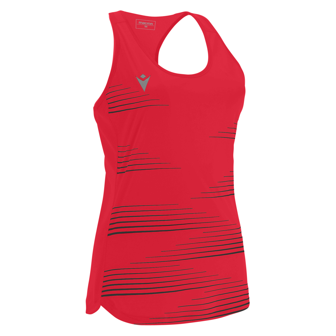 Macron Dolly hardloopshirt - rood