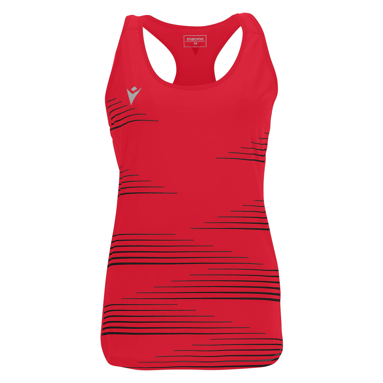 Macron Dolly hardloopshirt - rood, foto 6 van 6
