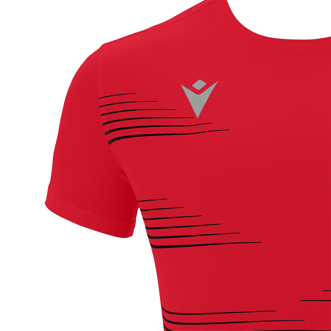 Macron Ivan hardloopshirt - rood, foto 2 van 6